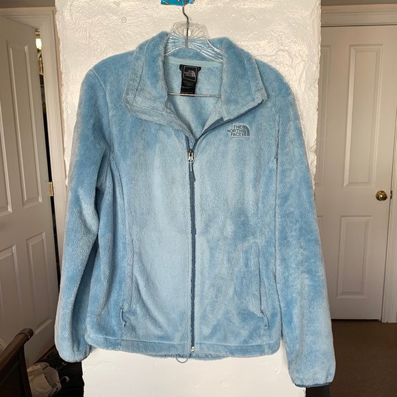 angel falls blue north face jacket